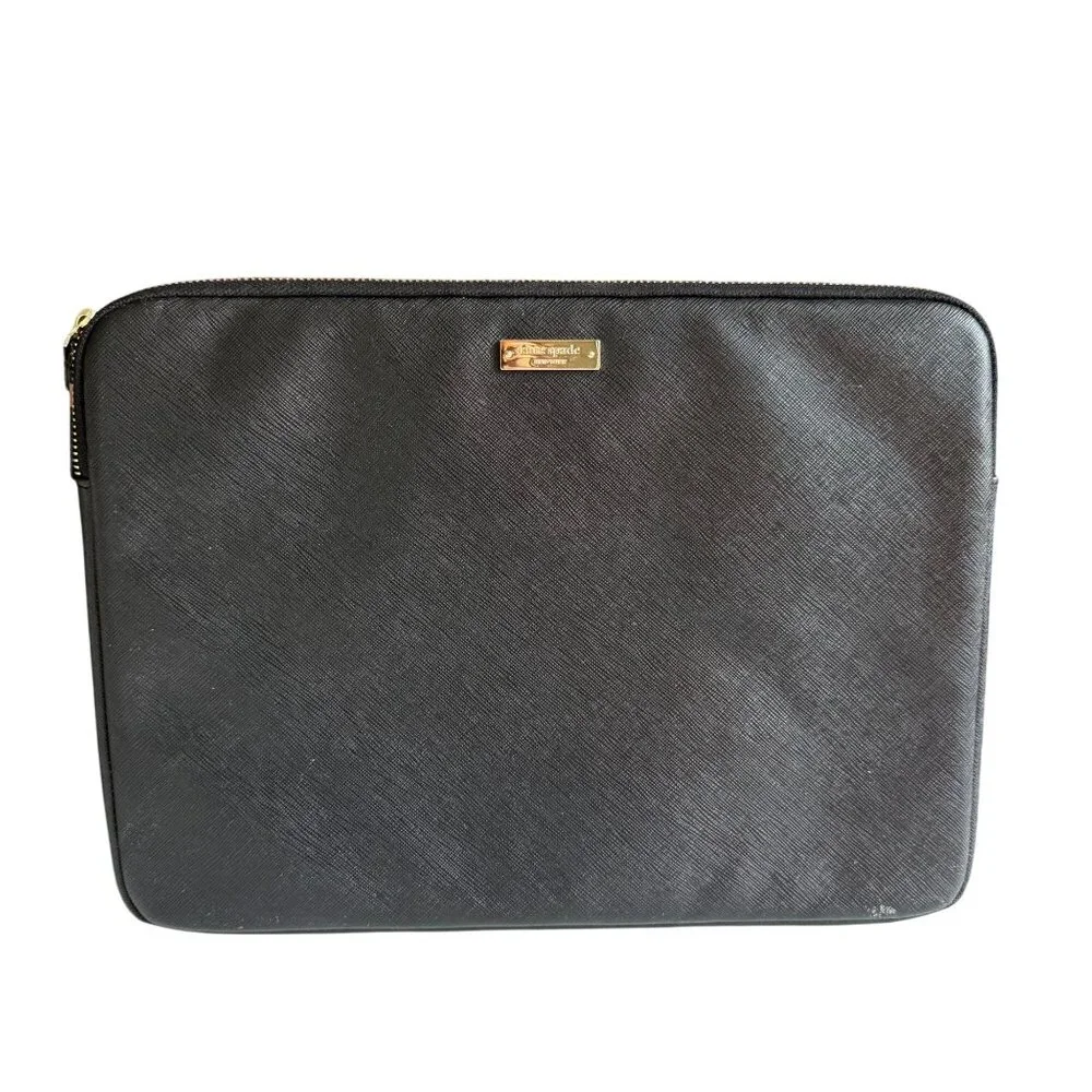 Kate Spade Memory Foam Padding Laptop Hard Case 13 Bag Women's Black Pink